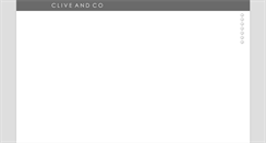 Desktop Screenshot of cliveandco.com
